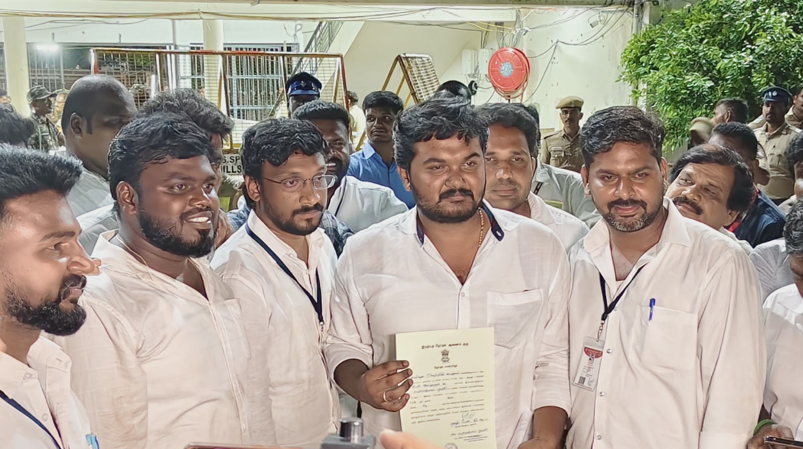 Theni district - Periyakulam TVK Canditate Mr. Sabari Iyngaran win