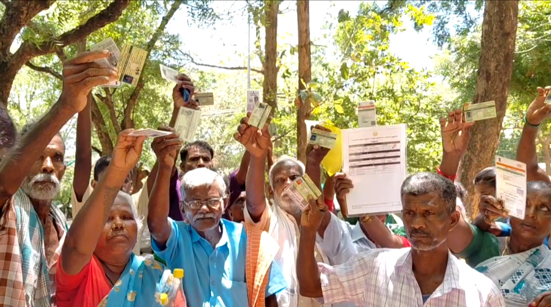 திண்டுக்கல் மாவட்டம் - எம் புதுப்பட்டி போராட்டம்