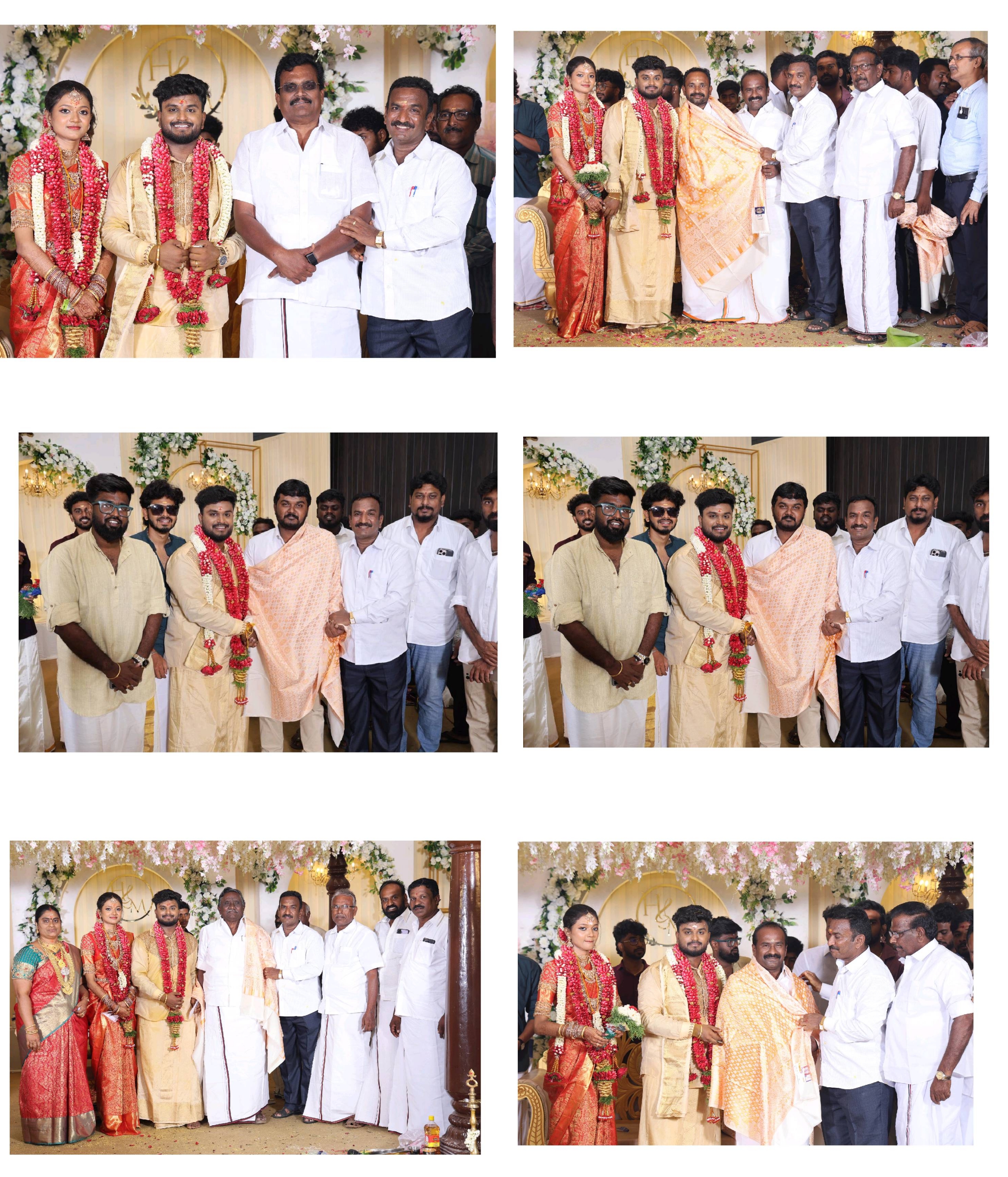 தேனி முன்னாள் ஊரக வளர்ச்சித்துறை உதவி செயற் பொறியாளர் ரவிச்சந்திரன் இல்ல திருமணவிழா நடைபெற்றது
