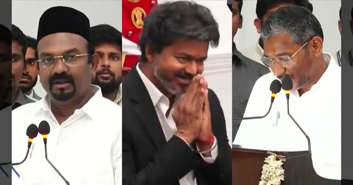 தமிழ் நாடு அமைச்சரவையில் மீண்டும் 2 அமைச்சர்கள் பதவியேற்பு