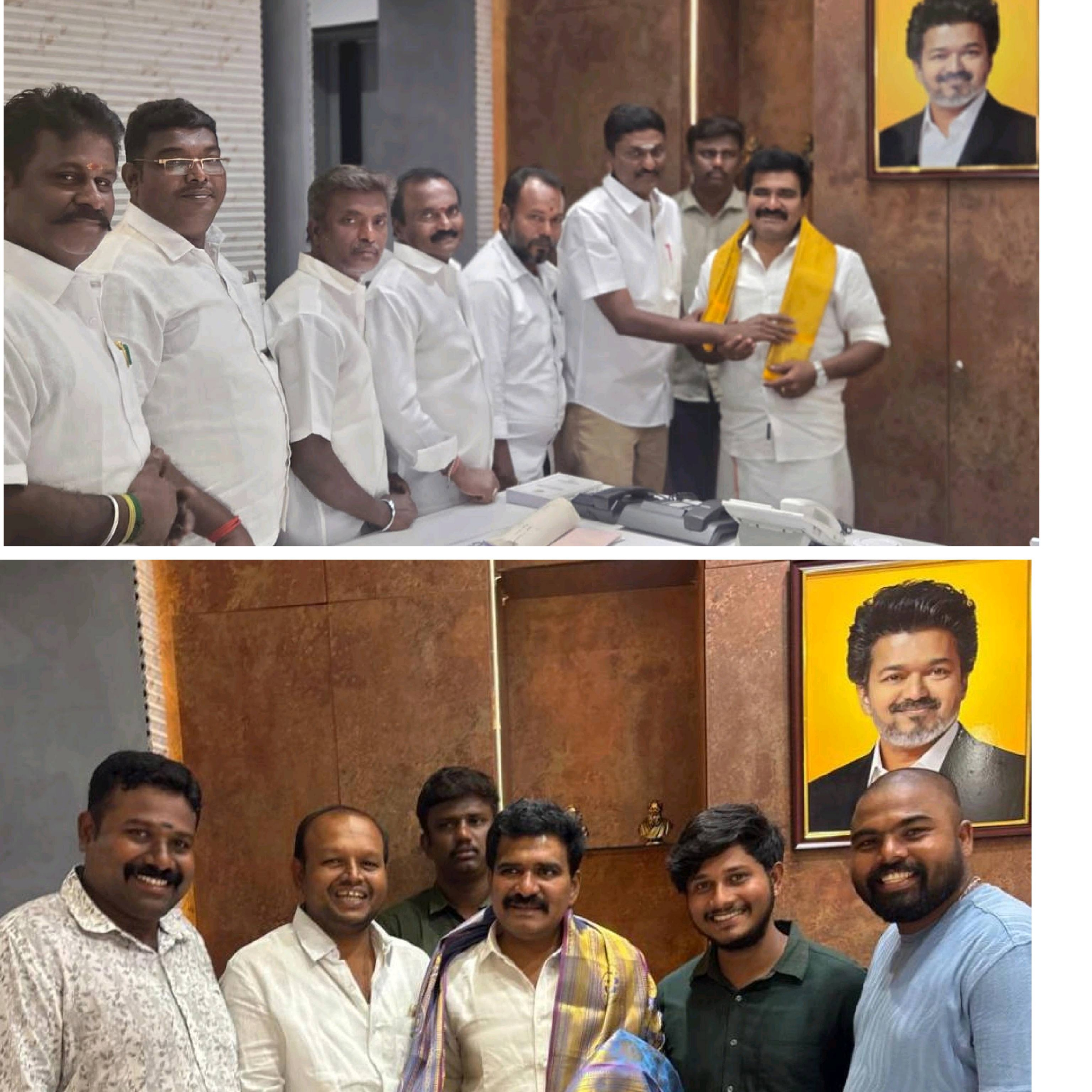 திண்டுக்கல் - அதிமுக வினர் த.வெ.க காவிற்க்கு தொடர் படையெடுப்பு