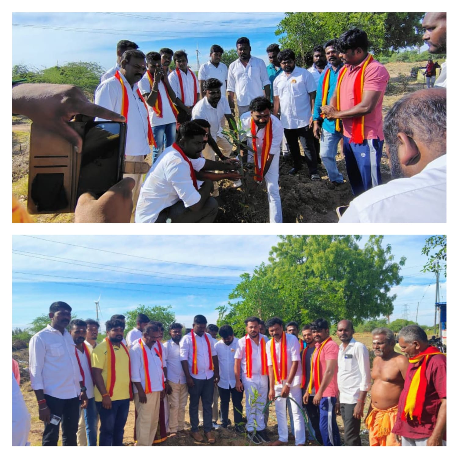 தூத்துக்குடி மாவட்டம் ஒட்டப்பிடாரம் தொகுதியில் விஜய் பிறந்த நாள் கொண்டாட்டம்