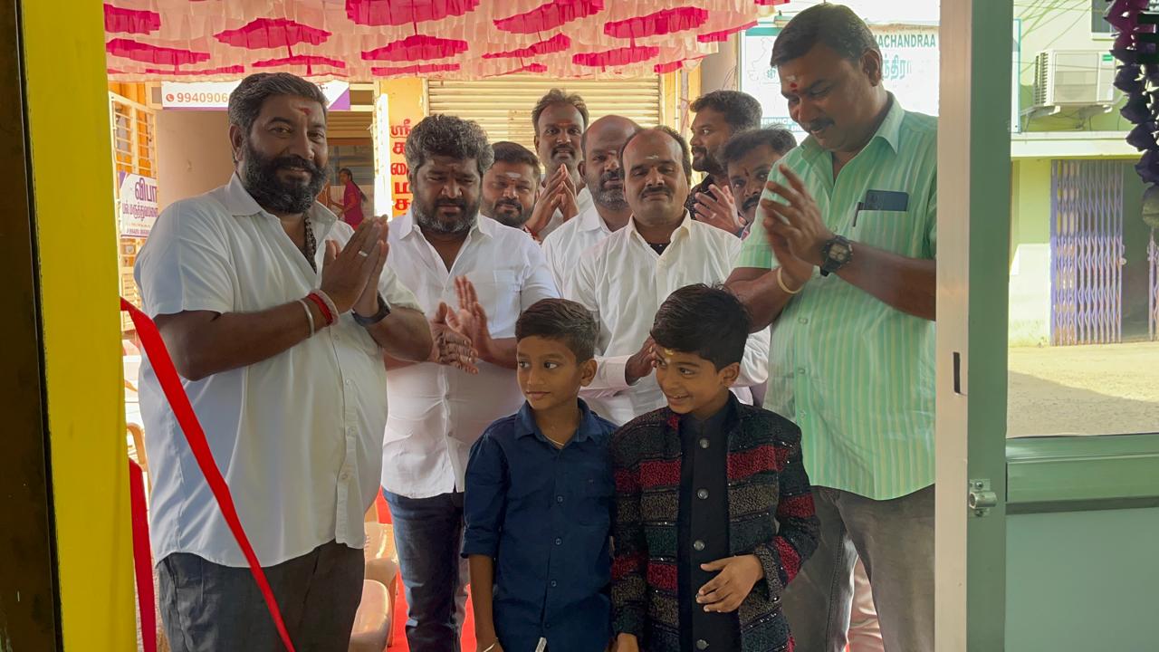 திண்டுக்கல் மாவட்டம் தமிழ்நாடு ஊடக மக்கள் சங்க மாவட்ட அலுவலகம் திறப்பு விழா